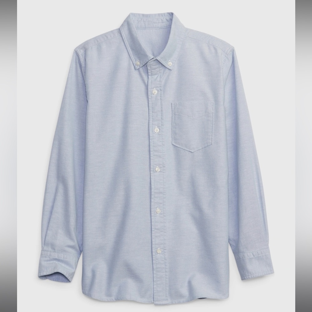 Gap Kids Organic Cotton Uniform Oxford Shirt